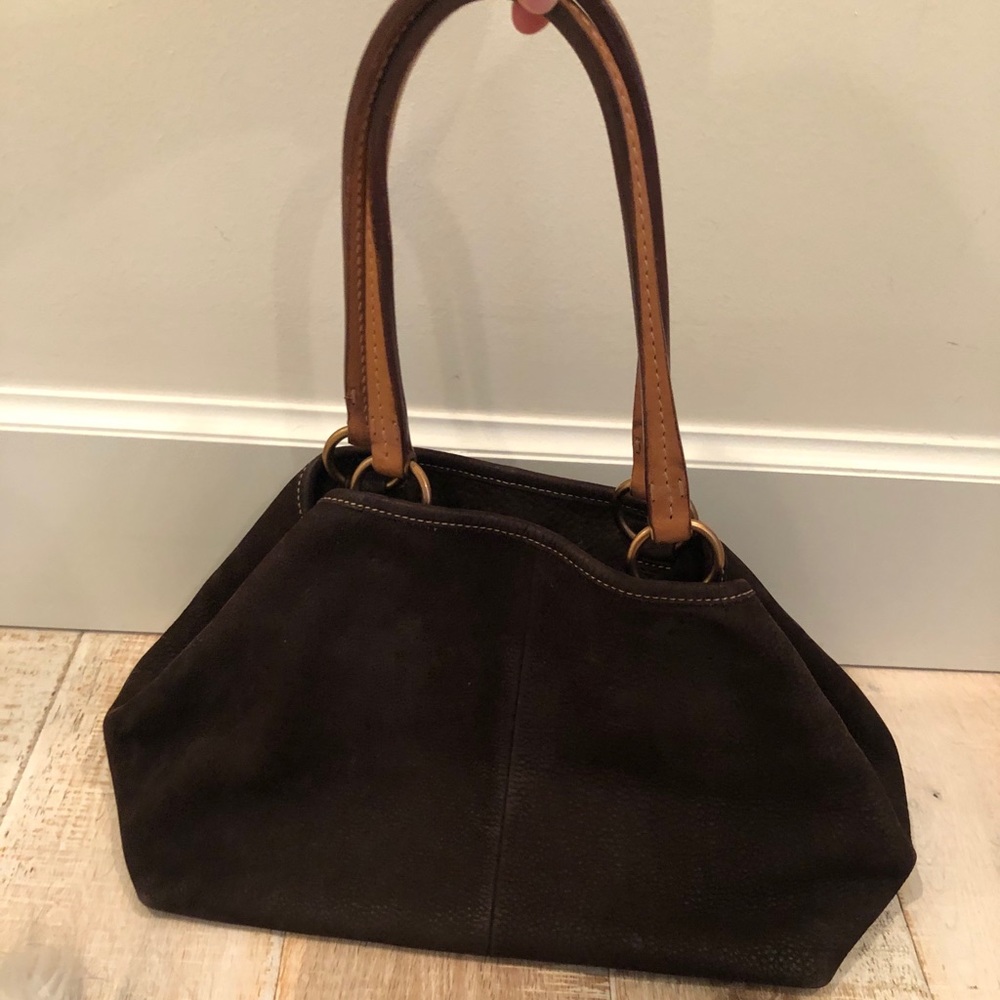 Miu Miu Brown Suede Bag